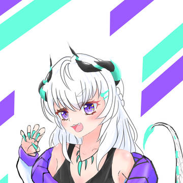 オリジナルキャラ白龍娘
