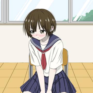 罰ゲームで女装させられている男の子