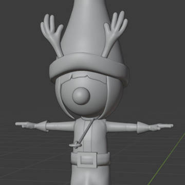 3D 進行中の作業