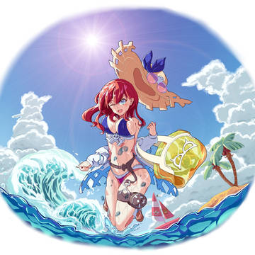 水着のマリナ