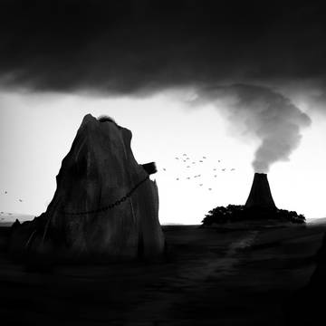 Dark sea