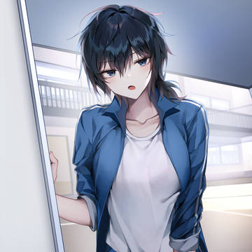 「 怪我したのか?保健室まで送ってあげる。」