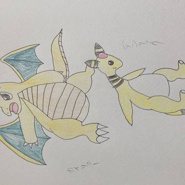 カイリュー&デンリュウ