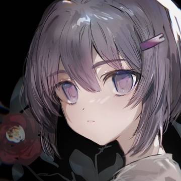 椿と少女