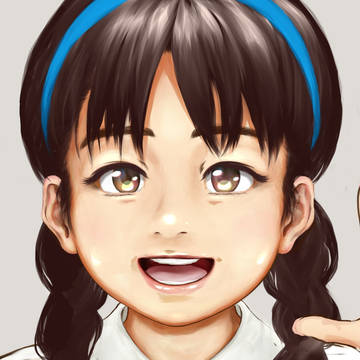 キャラデザ正面顔