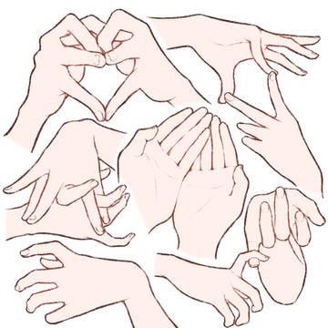 手
