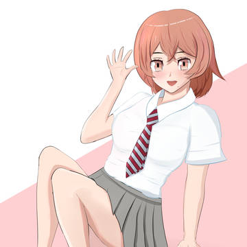 東京卍リベンジャーズ のヒナちゃんの ファンアート 橘日向