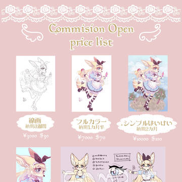 Kemono girl Commission Open!!