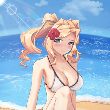 水着のホノルルちゃん