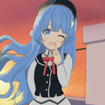 みしろちゃん制服のにぃあちゃん