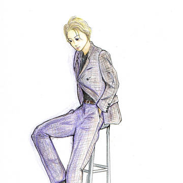 前田公輝さんのイラスト（インスタ）