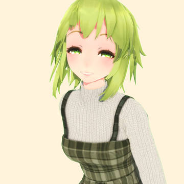 GUMI きょうもハレバレ MMD 4K