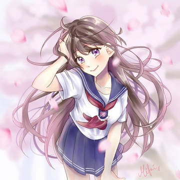 水手服少女