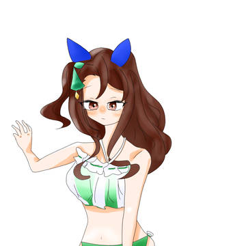 水着キングヘイロー
