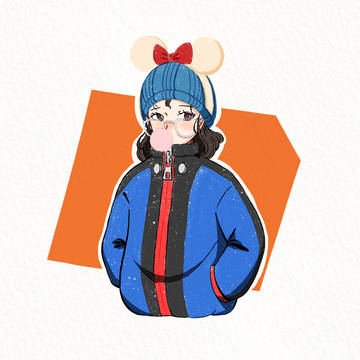 是给朋友的画像