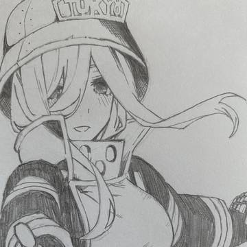 お絵描き練習 五等分の花嫁 中野三玖 模写