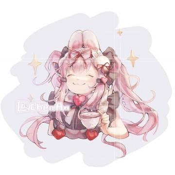 蜜桃乌龙茶兔子