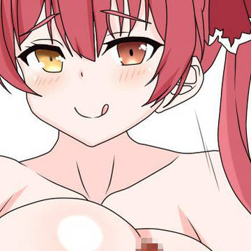 宝●マリンちゃんのパイズリ（次週膨乳差分投稿予定）