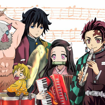 鬼滅キャラで演奏会