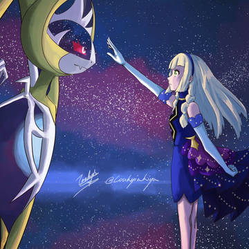 Lillie and Lunala