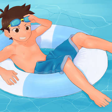 水着ショタ