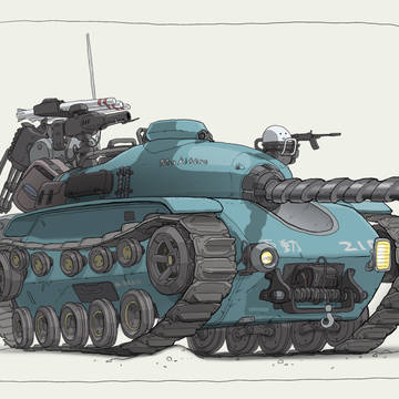 格闘戦闘車両 戦闘用ドリル搭載車