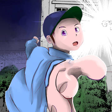 真夜中のグラウンド