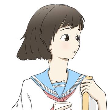 素朴な女の子