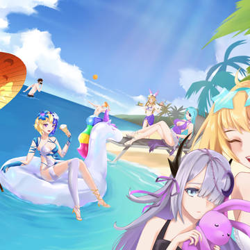 アカクロイラコン夏休み