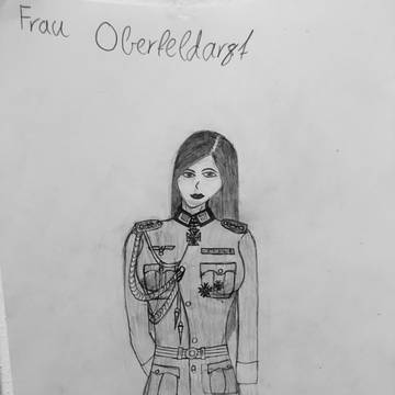 Frau Oberfeldarzt