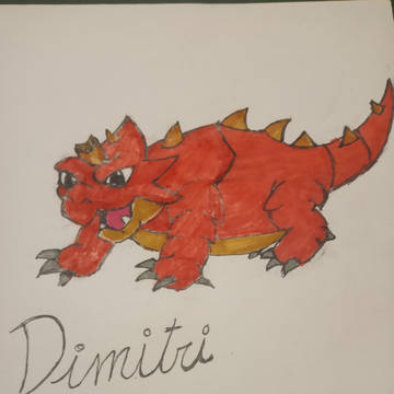 Dimitri, una de montura de Link