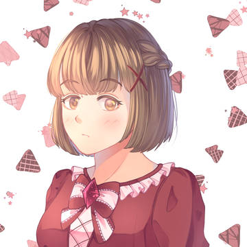 Princess Strawberry cookie