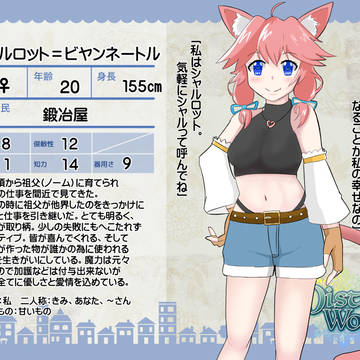 【MW霧世界】シャルロット【キャラシ】