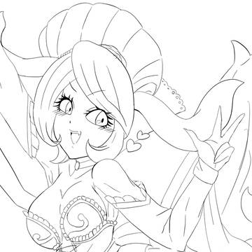紅リヴィさま落書き