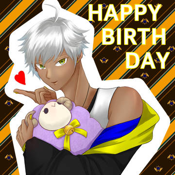 マモン誕生日絵