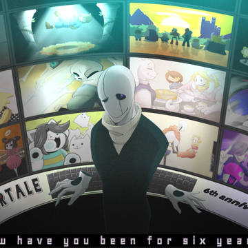 UNDERTALE6周年記念イラスト