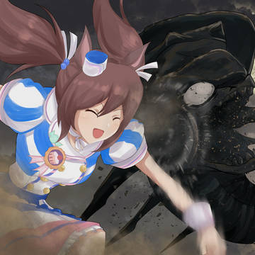 リヴァイアサンをワンパンKOするヒシアケボノ