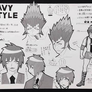 「HEAVY STYLE」キャラ紹介