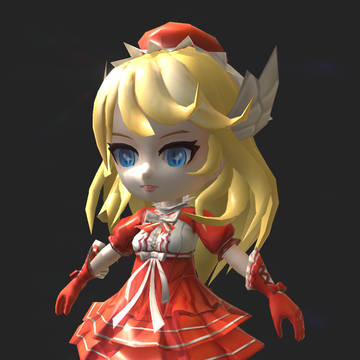 ガーディアンテイルズ 女神 プリトヴィツェ 3D SD