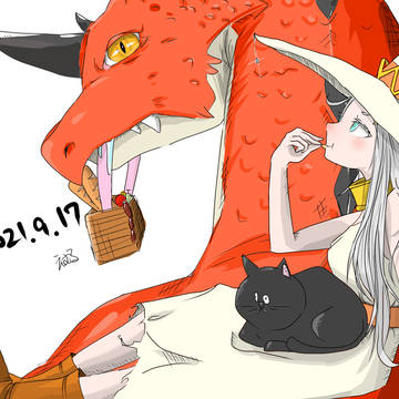 赤竜と白き魔女