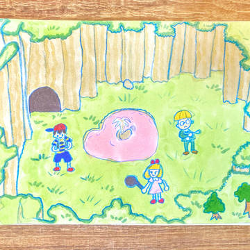 本日の息子(小学2年生)のらくがき。