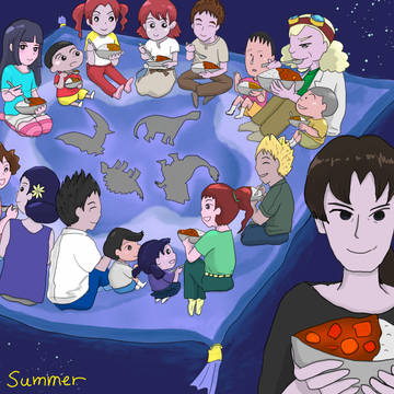オラ夏カレー