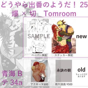 どうやら出番のようだ！25　お品書き