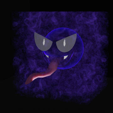 3D Gastly