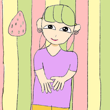絵を描きました。