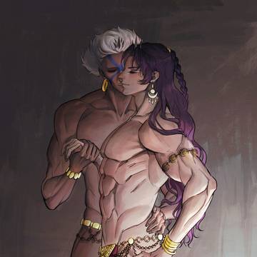 柱の男 らくがき