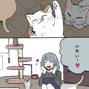 同居人に片思いしてる百合漫画❁11
