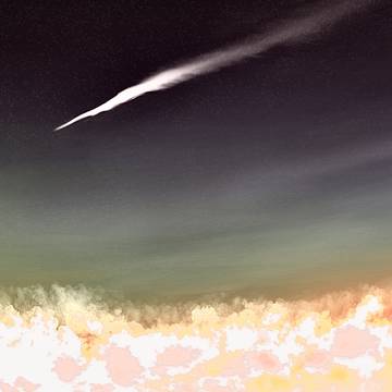 宇宙に近い空