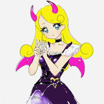 【オリキュア】みさきちゃんピンクツノver【描かせて頂きました】