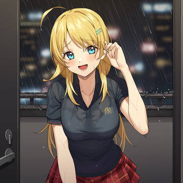 すごい雨ですね